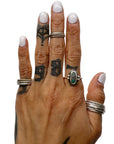 Australian Boulder Opal Ring