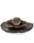 Grey Agate Ring
