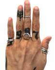 Grey Agate Ring