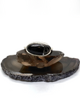 White Buffalo Turquoise Ring