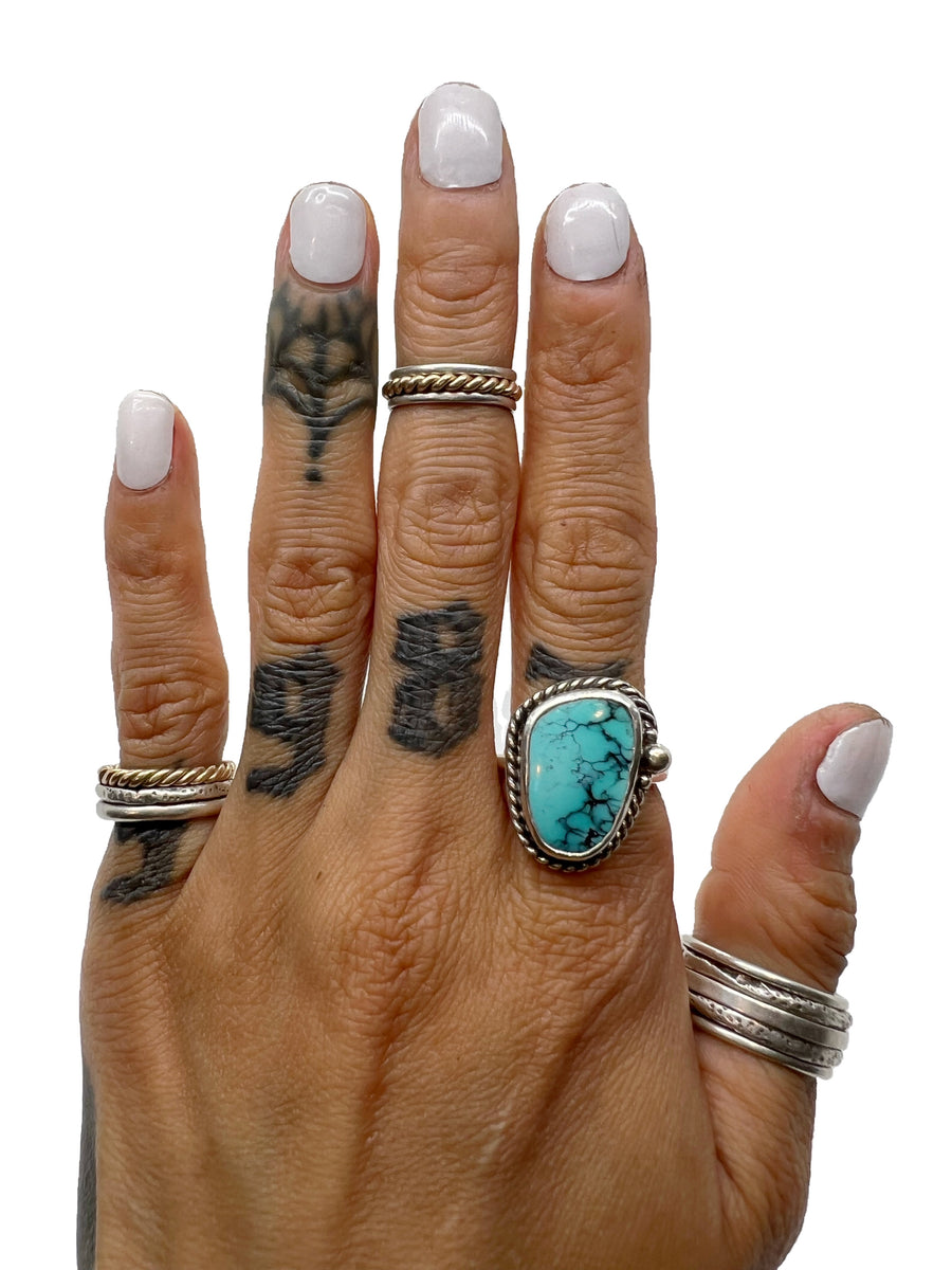 Cloud Mountain Turquoise Ring