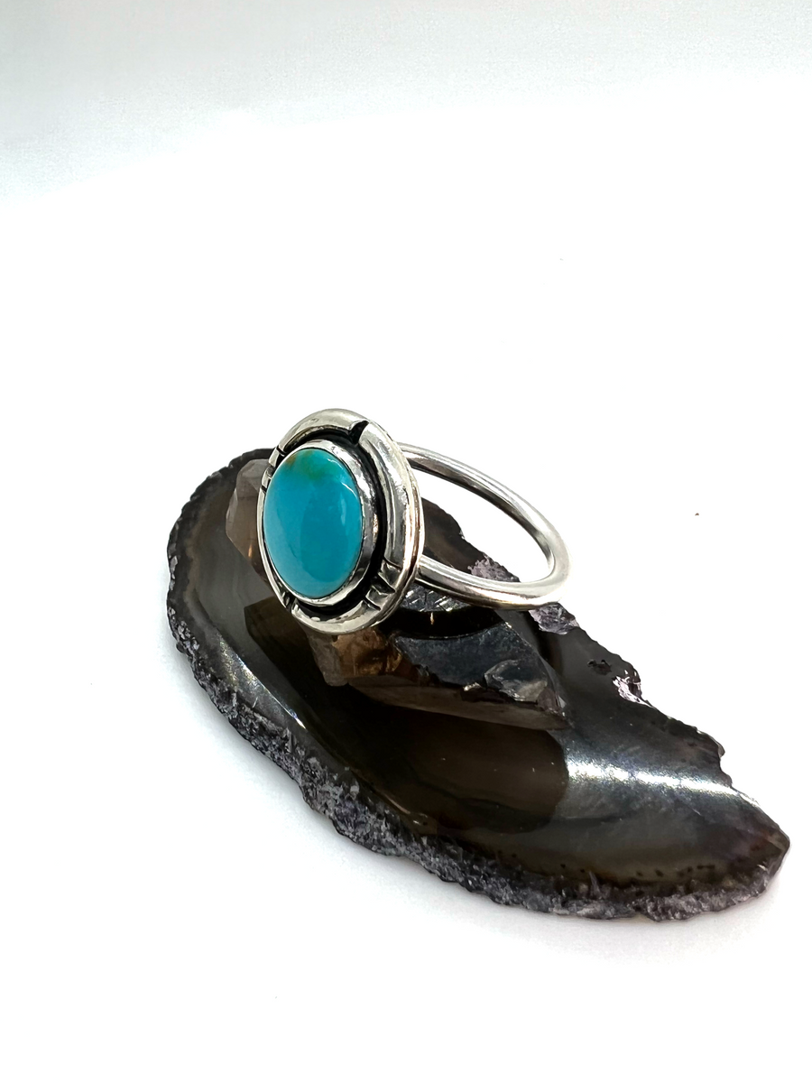 Kingman Turquoise Ring